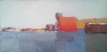 绘画 标题为“La Rochelle” 由Pierre-Antoine Lépine, 原创艺术品, 油