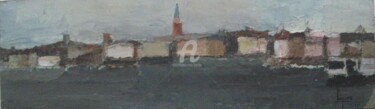 Peinture intitulée "Venezia" par Pierre-Antoine Lépine, Œuvre d'art originale, Huile