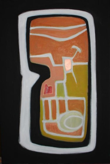 Painting titled "animadentro" by Pier Maurizio Greco, Original Artwork