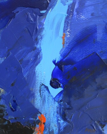 Painting titled "Voie de passage" by Pierre-Alain Mathieu, Original Artwork, Acrylic