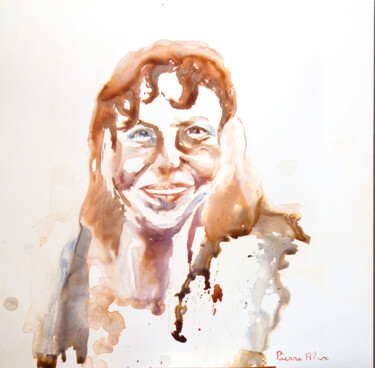 Painting titled "sarah.jpg" by Pierre Alix, Original Artwork, Watercolor