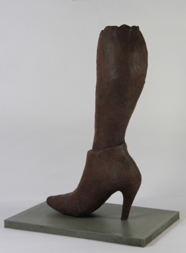Sculpture intitulée "Mollet" par Pierre Alix, Œuvre d'art originale, Argile