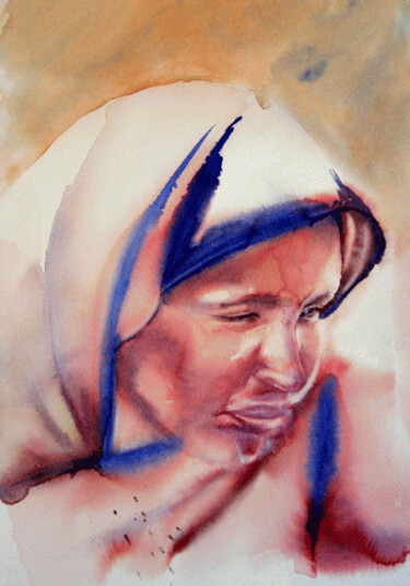"Femme Mauritanienne" başlıklı Tablo Pierre Alix tarafından, Orijinal sanat