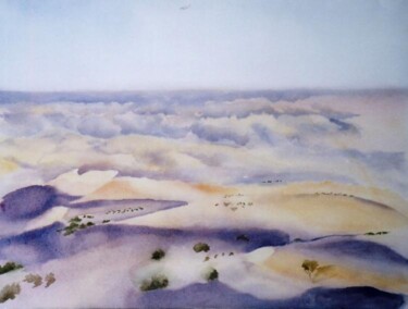 Painting titled "Dunes" by Pierre Alix, Original Artwork