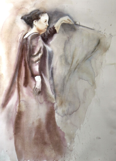 Peinture intitulée "zahia-copie.jpg" par Pierre Alix, Œuvre d'art originale, Huile