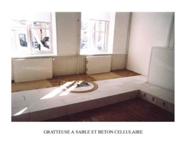 Sculpture intitulée "GRATTEUSE A SABLE E…" par Pierre Bourquin, Œuvre d'art originale