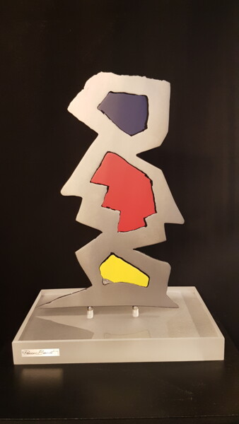 Sculpture intitulée "PICCASO" par Pierre Bouvet, Œuvre d'art originale