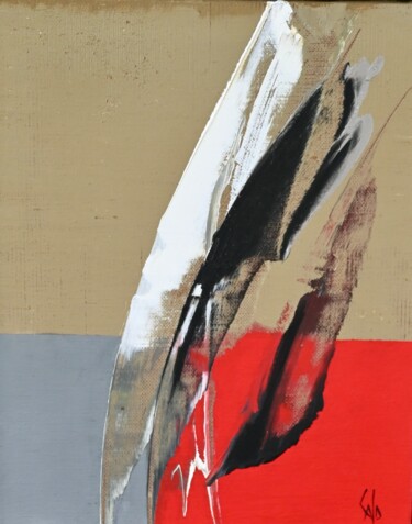 Schilderij getiteld "IMPASSE" door Pierre Calogero, Origineel Kunstwerk, Acryl Gemonteerd op Frame voor houten brancard