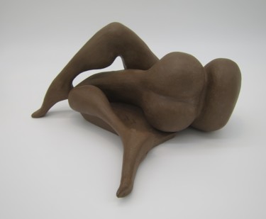 Skulptur mit dem Titel "entremêlé" von Pierre David, Original-Kunstwerk, Keramik