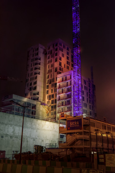 Фотография под названием "Urban night #2" - Pierre Duquoc, Подлинное произведение искусства, Цифровая фотография