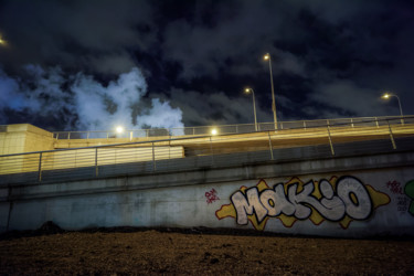 Photographie intitulée "Urban night #9" par Pierre Duquoc, Œuvre d'art originale, Photographie numérique