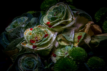 Фотография под названием "Le sang des fleurs…" - Pierre Duquoc, Подлинное произведение искусства, Цифровая фотография
