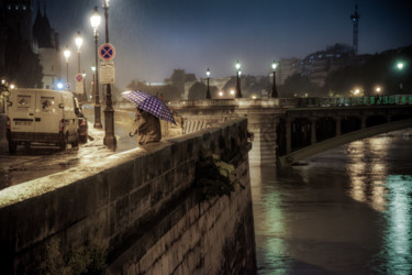 摄影 标题为“The umbrella” 由Pierre Duquoc, 原创艺术品, 数码摄影