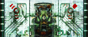 Arts numériques intitulée "bug-in-the-system-0…" par Pierre-Emmanuel Chatiliez, Œuvre d'art originale, Photo montage