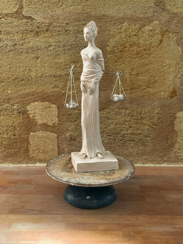 Rzeźba zatytułowany „L'ENTRAVEE” autorstwa Pierre Florence, Oryginalna praca, Terakota