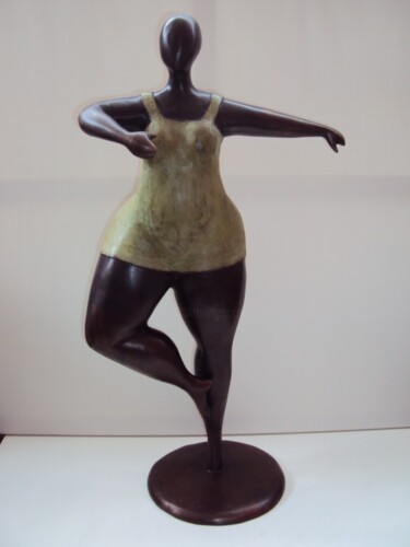 Skulptur mit dem Titel "danseuse bronze ori…" von Pierre Gimenez, Original-Kunstwerk