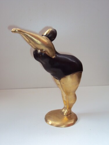 Rzeźba zatytułowany „baigneuse bronze or…” autorstwa Pierre Gimenez, Oryginalna praca