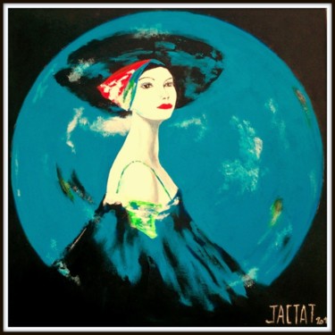 Peinture intitulée "Gaïa" par Pierre Jactat, Œuvre d'art originale, Acrylique