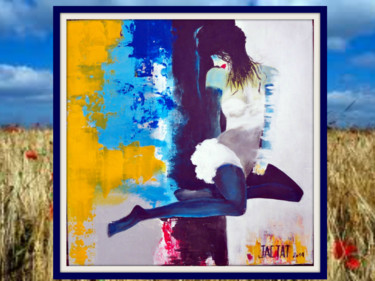 Peinture intitulée "Betty Boop 2013" par Pierre Jactat, Œuvre d'art originale, Huile