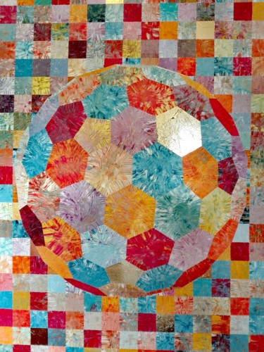 Peinture intitulée "Mosaic quadrature" par Pierre Joseph, Œuvre d'art originale, Huile