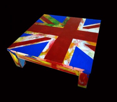 Painting titled "Britania, Table" by Pierre Mathieu, Original Artwork