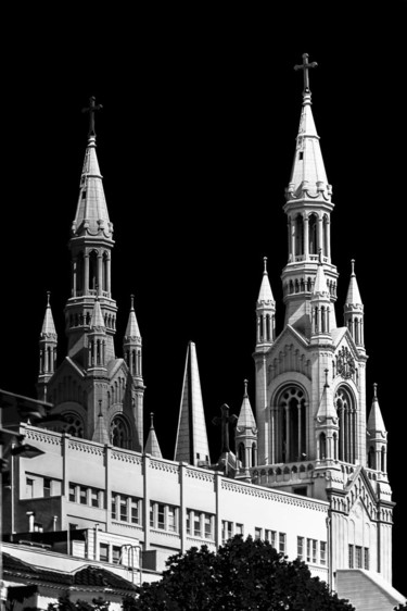 Photography titled "San Francisco - Ele…" by Pierre Nadler, Original Artwork, Manipulated Photography Mounted on Other rigid…