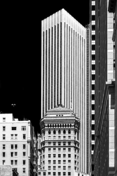 Fotografie getiteld "San Francisco - Ele…" door Pierre Nadler, Origineel Kunstwerk, Digitale fotografie Gemonteerd op Andere…