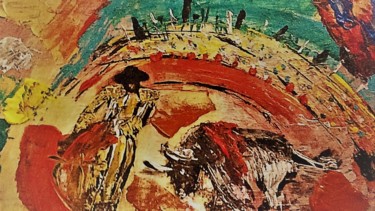 Peinture intitulée "couleur de faena" par Omega Pierre, Œuvre d'art originale, Acrylique