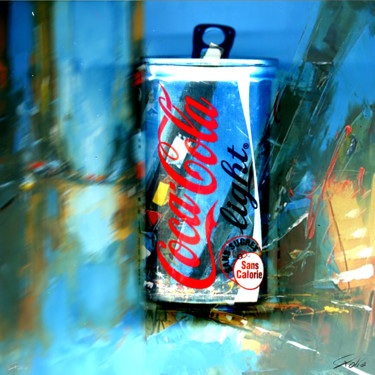Digitale Kunst getiteld "coca cola" door Pierre Olié, Origineel Kunstwerk, Digitaal Schilderwerk