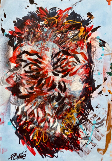 Peinture intitulée "Street indian" par Pierre Olié, Œuvre d'art originale, Impression numérique