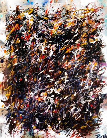 Peinture intitulée "" brun callyyy"" par Pierre Olié, Œuvre d'art originale, Impression numérique