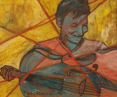 Pintura titulada "Giovincello" por Pierre Paszkowski, Obra de arte original, Oleo