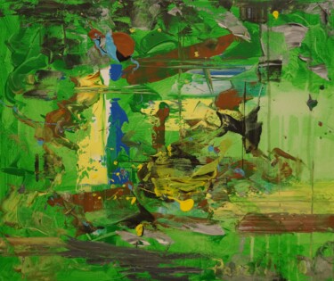 Peinture intitulée "Dryade - 17" par Pierre Paszkowski, Œuvre d'art originale, Acrylique