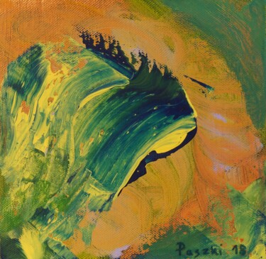 Painting titled "Bolacha - 3" by Pierre Paszkowski, Original Artwork, Acrylic