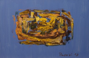 Painting titled "Dryade - 23" by Pierre Paszkowski, Original Artwork, Acrylic