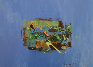 Malarstwo zatytułowany „Dryade - 25” autorstwa Pierre Paszkowski, Oryginalna praca, Akryl