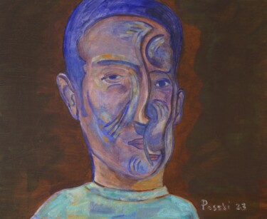 Pintura intitulada "Richard - 2" por Pierre Paszkowski, Obras de arte originais, Óleo