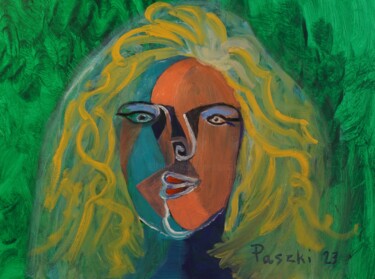 Painting titled "PALOMA - 4" by Pierre Paszkowski, Original Artwork, Oil