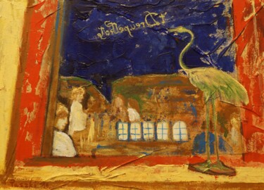 Pintura intitulada "'t Dreupelkot - 2" por Pierre Paszkowski, Obras de arte originais, Óleo