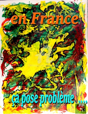 Digitale Kunst mit dem Titel "en France" von Pierre Peytavin, Original-Kunstwerk, 2D digitale Arbeit