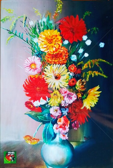 Digital Arts titled "BOUQUET X" by Pierre Peytavin, Original Artwork, 2D Digital Work