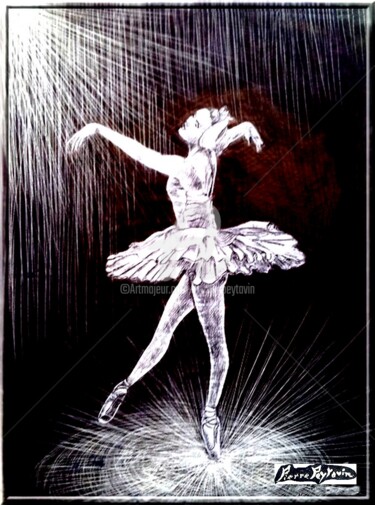 Arte digitale intitolato "danseuse" da Pierre Peytavin, Opera d'arte originale, Lavoro digitale 2D