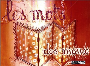Artes digitais intitulada "MOTS -MAUX" por Pierre Peytavin, Obras de arte originais, Trabalho Digital 2D
