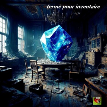 Arte digital titulada "fermé pour inventai…" por Pierre Peytavin, Obra de arte original, Modelado 3D