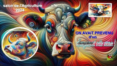 Digital Arts titled "SALON DE L'AGRICULT…" by Pierre Peytavin, Original Artwork, 2D Digital Work