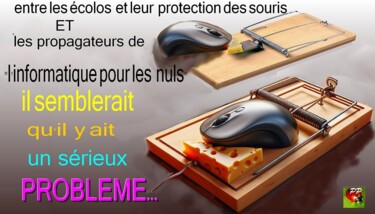 Цифровое искусство под названием "INFORMATIQUE ET ECO…" - Pierre Peytavin, Подлинное произведение искусства, Изображение, сг…