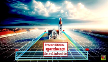 Arte digital titulada "appauvrissement de…" por Pierre Peytavin, Obra de arte original, Trabajo Digital 2D