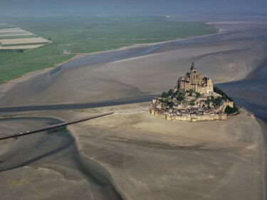 Fotografia zatytułowany „Mont-Saint-Michel6” autorstwa Pierre Piton, Oryginalna praca, Fotografia cyfrowa