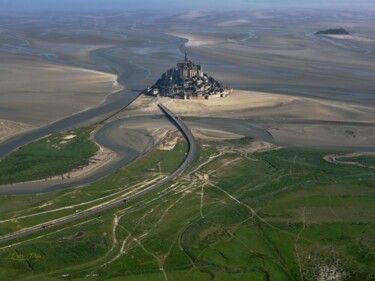 Fotografia intitulada "Mont-Saint-Michel7" por Pierre Piton, Obras de arte originais, Fotografia digital
