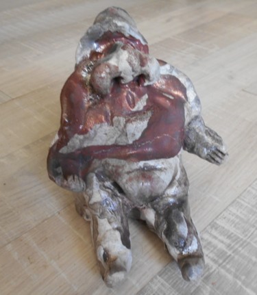 Sculpture intitulée "Quinquinade oxydée" par Quinquin, Œuvre d'art originale